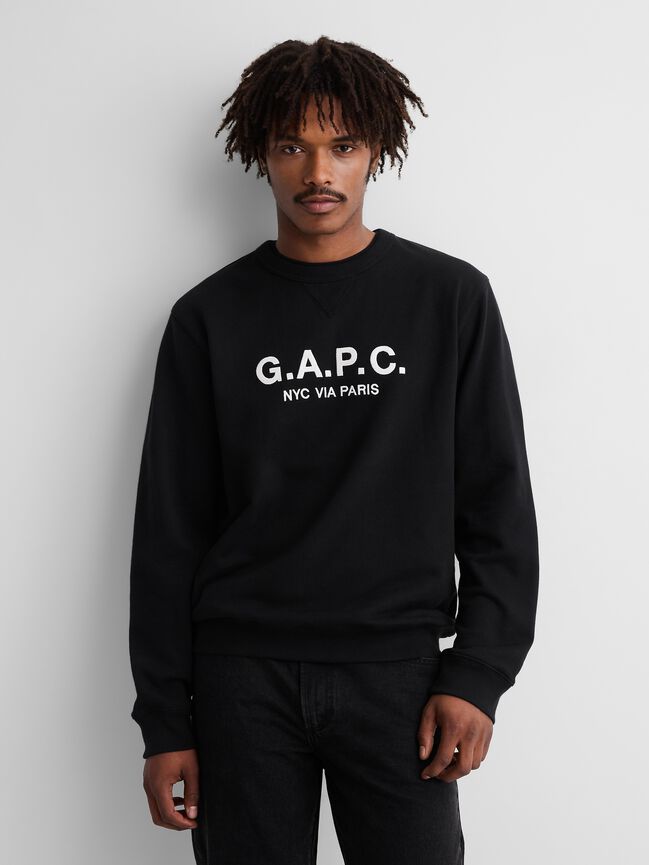 Gap × A.P.C. Heavyweight Logo Sweatshirt gap a p c heavyweight logo sweatshirt