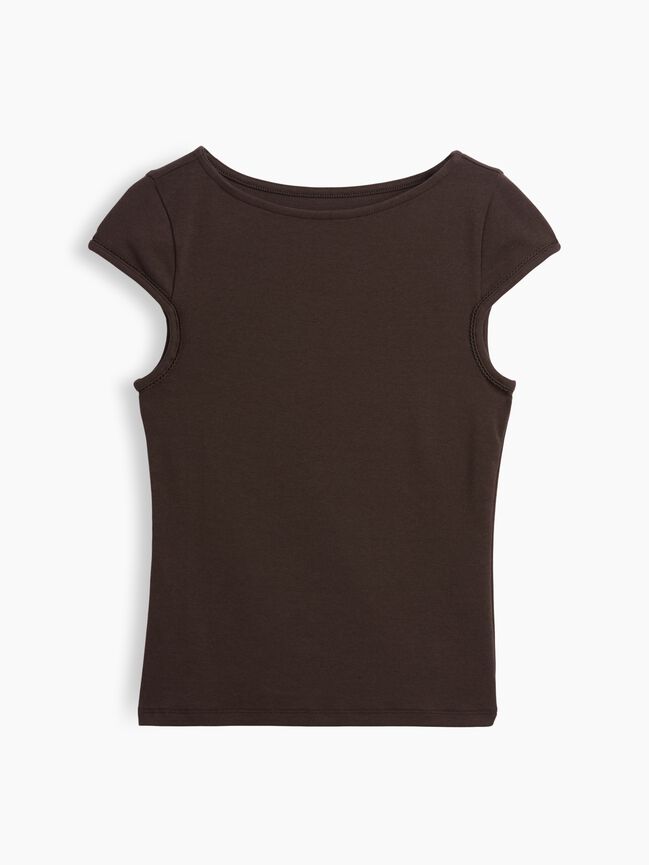 Modern Boatneck T-Shirt gap modern boatneck t shirt