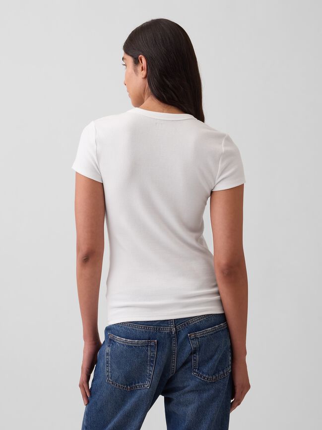 Modern Crewneck T-Shirt gap modern crewneck t shirt