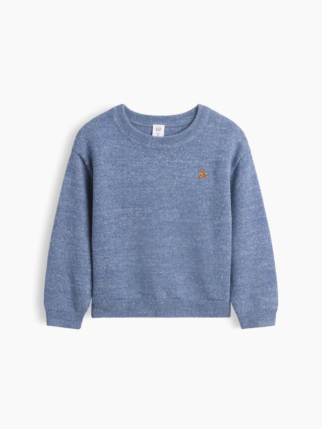 Baby & Toddler Crewneck Sweater gap baby toddler crewneck sweater