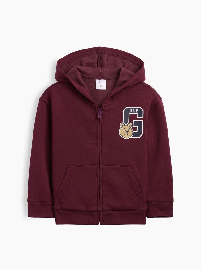 babyGap Relaxed Brannan Bear Logo Zip Hoodie babygap relaxed brannan bear logo zip hoodie