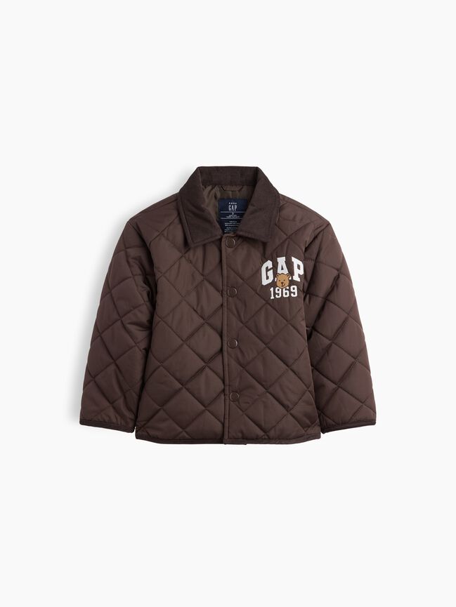 babyGap Quilted Gap Graphic Barn Jacket babygap quilted gap graphic barn jacket