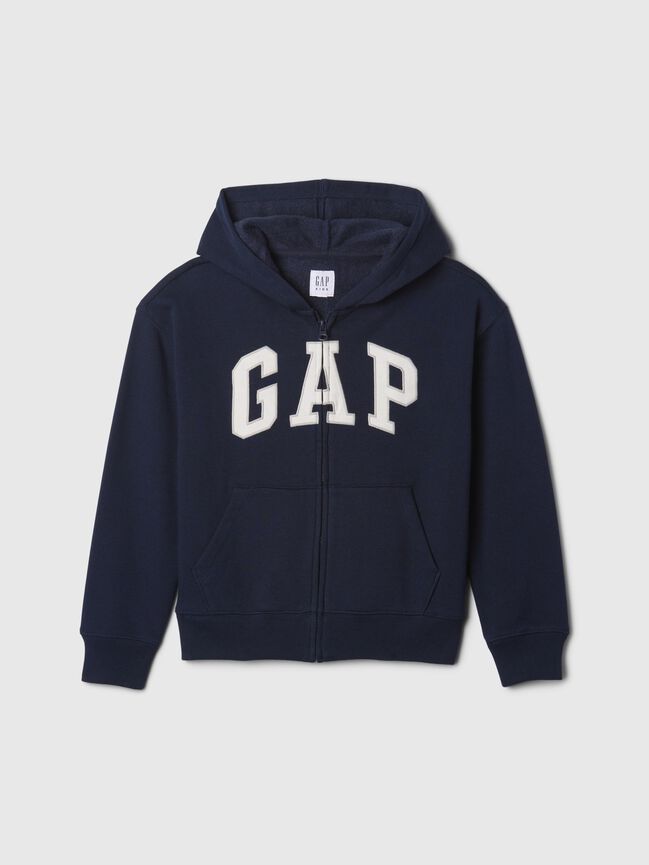 Kids Relaxed Gap Logo Zip Hoodie kids relaxed gap logo zip hoodie