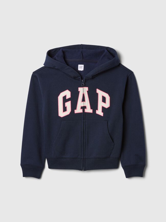 Kids Relaxed Gap Logo Zip Hoodie kids relaxed gap logo zip hoodie