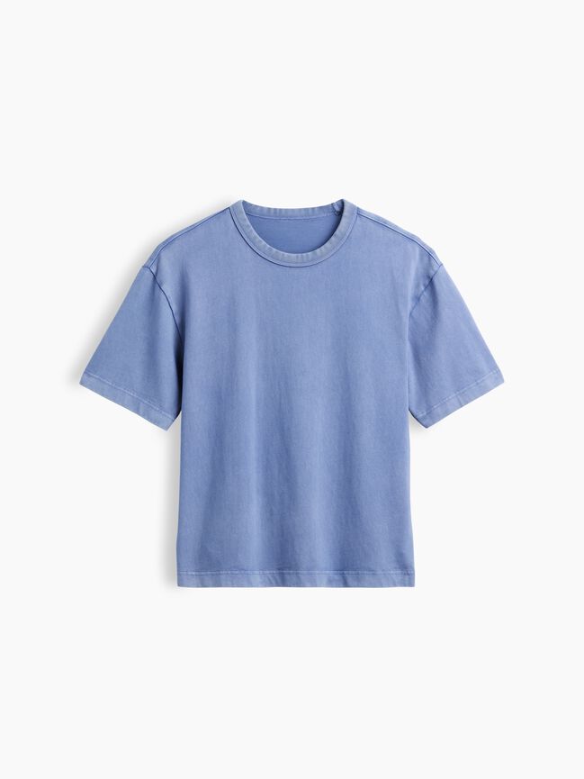 Adult Heavyweight Crop T-Shirt gap adult heavyweight crop t shirt