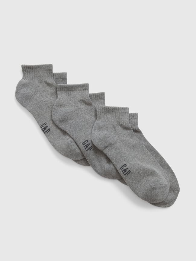Quarter Crew Socks (3-Pack) gap quarter crew socks 3 pack