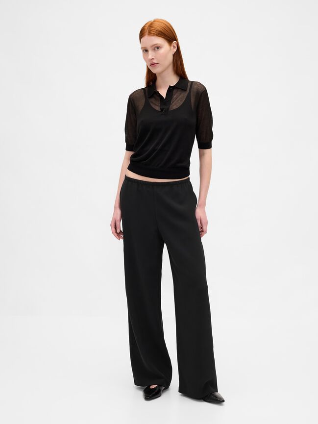 Easy Wide-Leg Pants gap easy wide leg pants