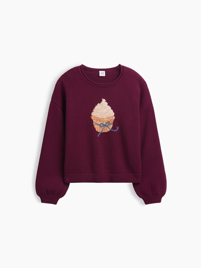 Kids 100% Cotton Oversized Rollneck Sweater gap kids 100 cotton oversized rollneck sweater