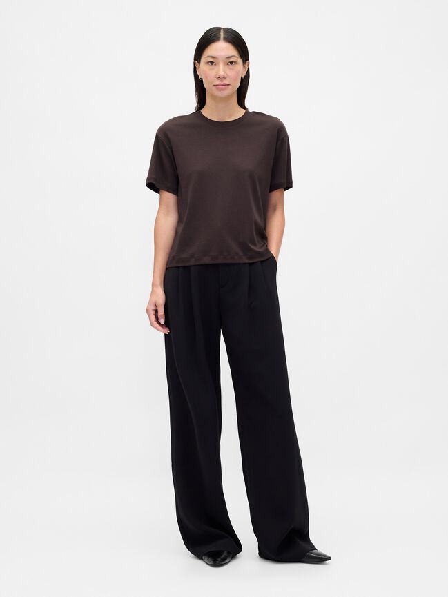 Supima¨ Cotton Relaxed T-Shirt gap supima cotton relaxed t shirt