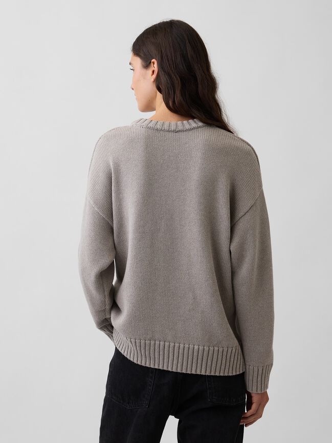 100% Cotton Oversized Sweater gap 100 cotton oversized sweater