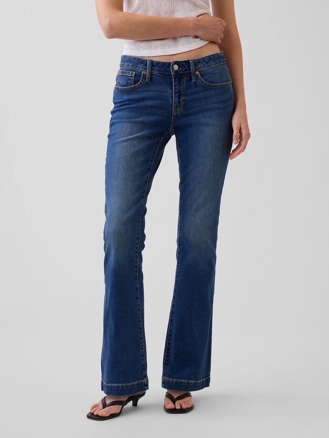 Low Rise Long & Lean Jeans gap low rise long lean jeans