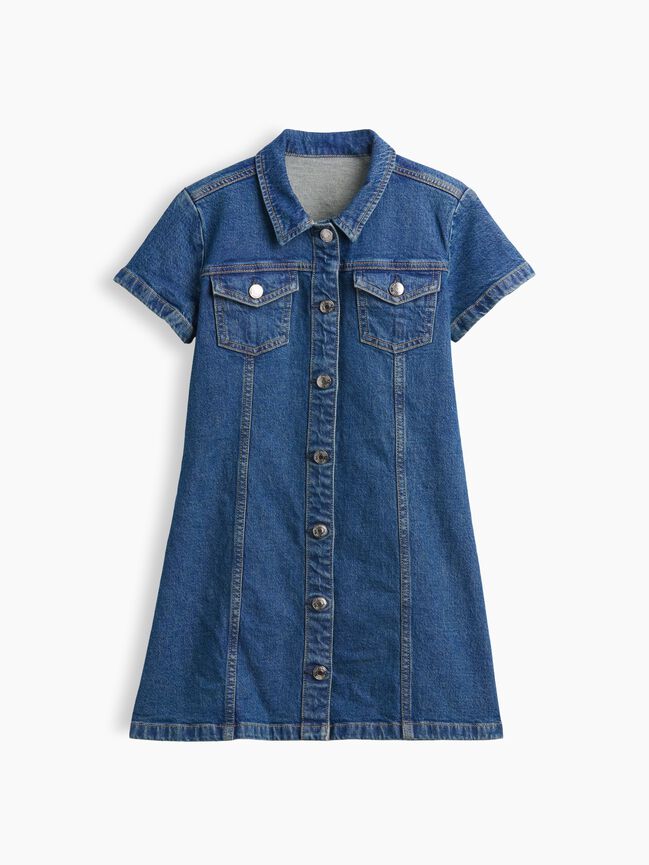 Kids Denim Shirtdress gap kids denim shirtdress