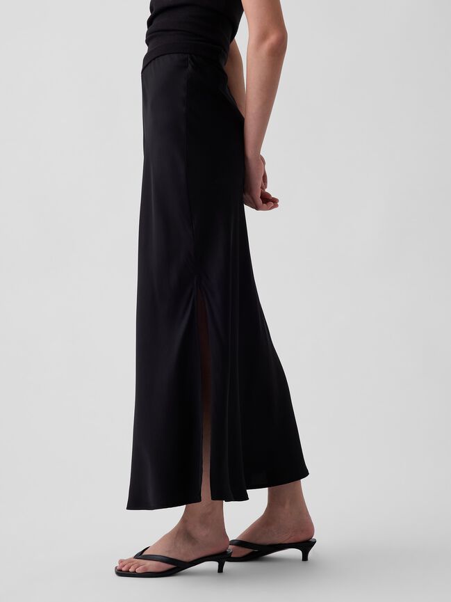 Maxi Slip Skirt gap maxi slip skirt