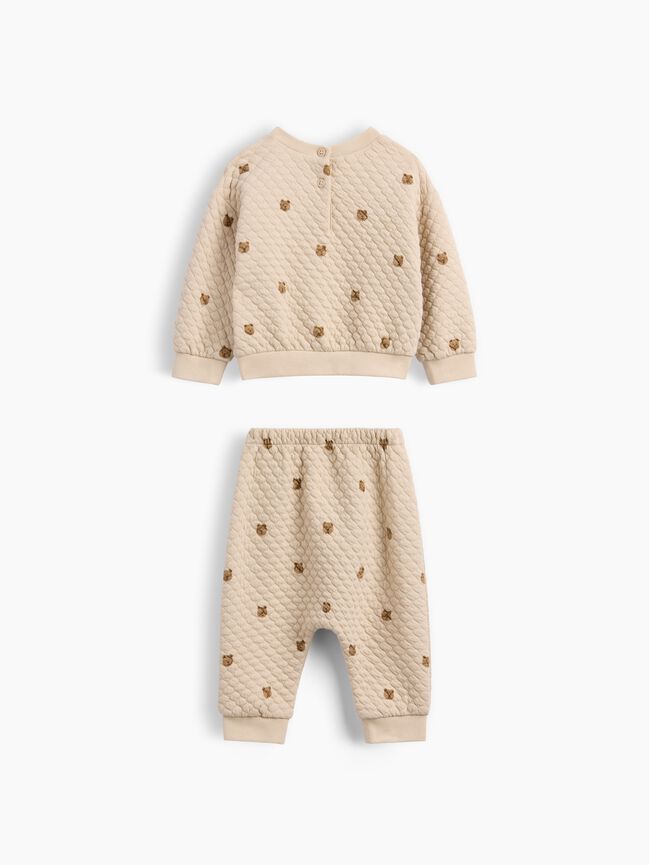 Baby Quilted Outfit Set gap baby quilted outfit set