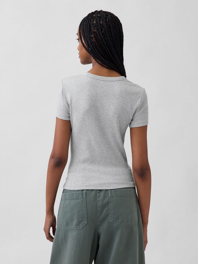Modern Crewneck T-Shirt gap modern crewneck t shirt