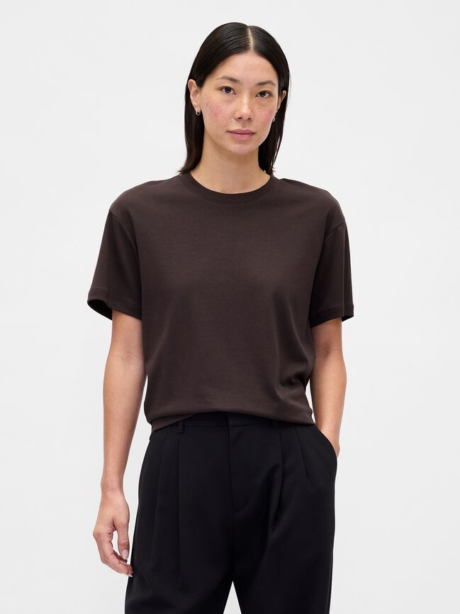 Supima¨ Cotton Relaxed T-Shirt gap supima cotton relaxed t shirt