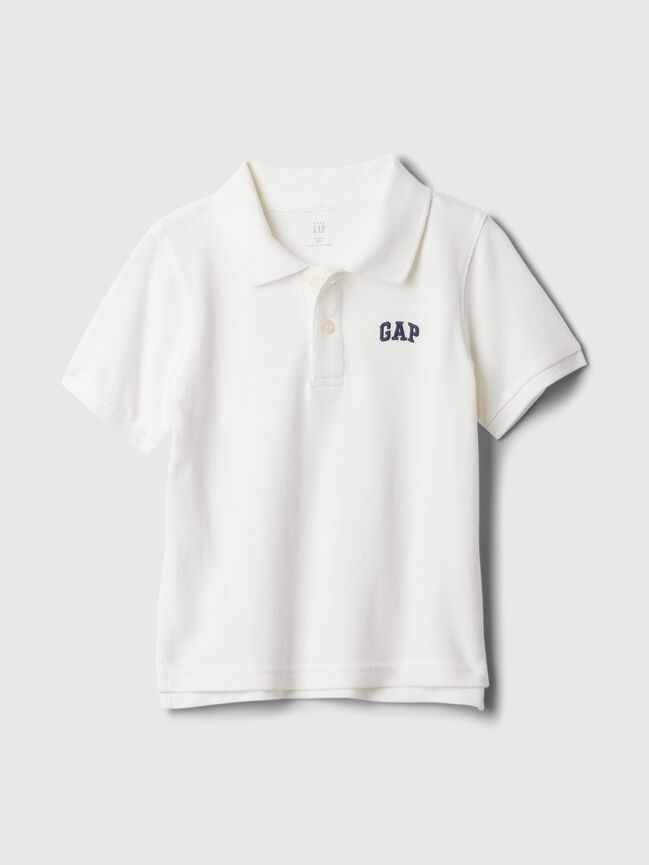 babyGap Logo Pique Polo Shirt babygap logo pique polo shirt