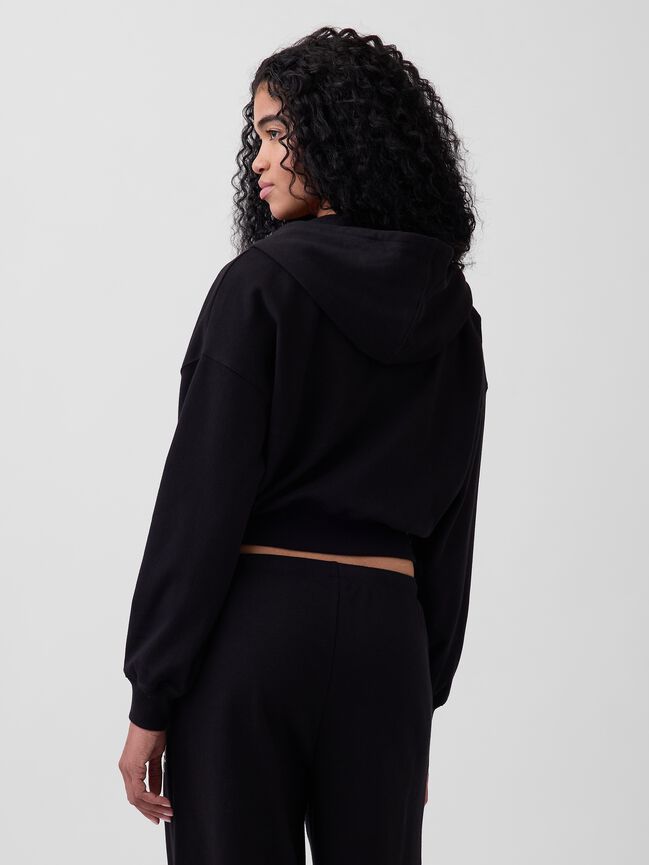 Oversized Gap Logo French Terry Zip Hoodie oversized gap logo french terry zip hoodie