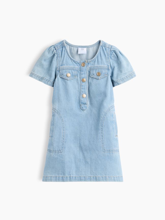 Baby & Toddler Denim Shirtdress gap baby toddler denim shirtdress
