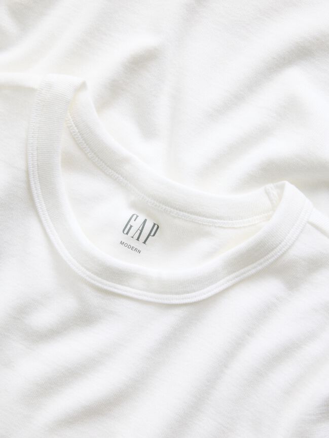 Modern Crewneck T-Shirt gap modern crewneck t shirt