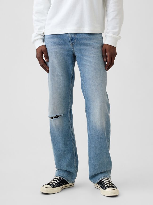Relaxed Straight Jeans gap relaxed straight jeans