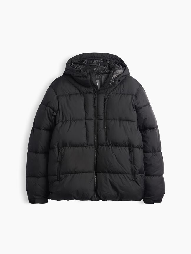 Recycled Heavyweight Puffer Jacket gap recycled heavyweight puffer jacket